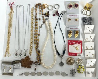 Lot 9 Of Nice Costume Jewelry