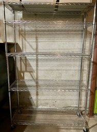 Tall Metal Shelving Unit