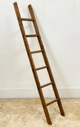 An Antique Pine Ladder - Grand For Display!