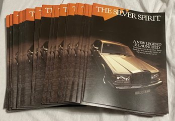 1980 Rolls-Royce 'The Silver Spirit' Advertising Booklet