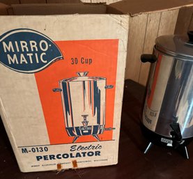 Mirro-matic 30 Cup Electric Percolator