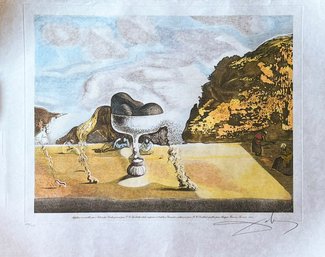 An Original Signed Etching, 'Invisible Afghan With The Apparition' By Salvador Dali, (1904-1989) 170 Of 225