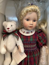 New In Box Vintage Pauline's Limited Edition Doll: Cecilia