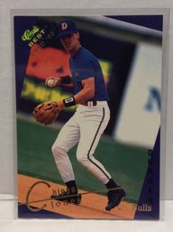 1993 Classic Best Gold Chipper Jones Rookie Card - L