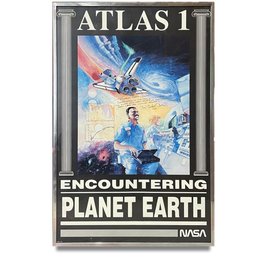 A Vintage Atlas 1 - Encountering Planet Earth Nasa Poster