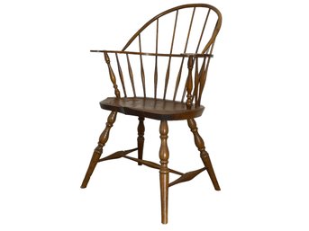 The Bartley Collection,LTD. Windsor Style Chair With Rail Back