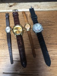 4 Watches - Toss, Gitano,milagro & Timex, Unteste