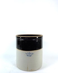 Robinson Ransbottom Blue Crown 5 Gallon Stoneware Crock