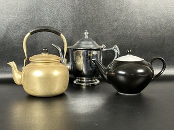 A Trio Of Vintage Teapots