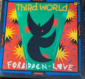 THIRD WORLD - FORBIDDEN LOVE-12' - VINYL RECORD- In SHRINK - VERY GOOD CONDITION