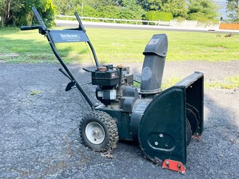 A Gas Snowblower By Yard Machines