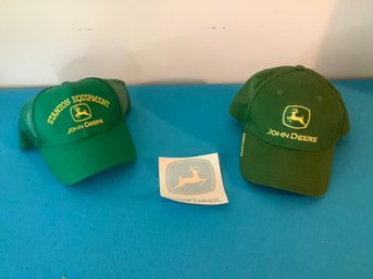 John Deer Hat Lot