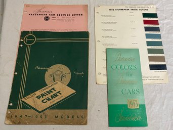 1953 And 1954 Studebaker Paint And Color Information