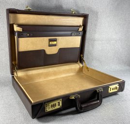 Lockable Briefcase - Oleg Cassini By Airways Industries Inc