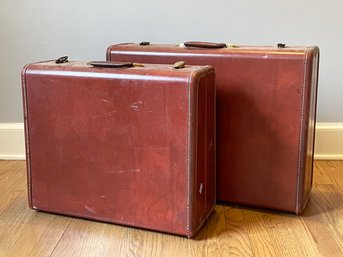 A Pair Of Vintage Samsonite Suitcases