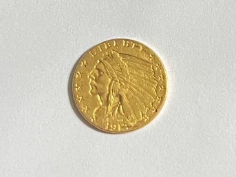 1918 Gold Indian Head Coin
