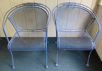 Iron Mesh Chairs