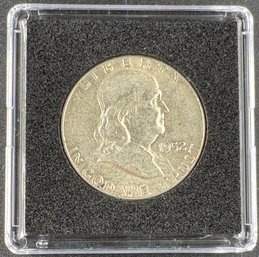 1952 Benjamin Franklin Silver Half Dollar