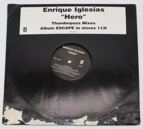 Henrique Iglesias 'hero' 2001 Vinyl