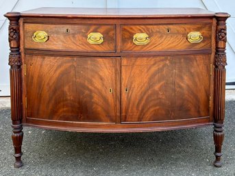 A Gorgeous Mahogany Commode Or Sideboard Console By Potthast Bros Of Baltimore