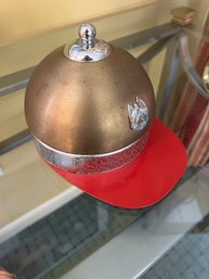 Small Jockey Helmet Jewelry / Music Box