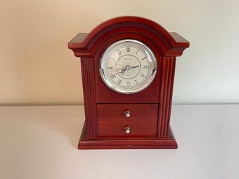 Wallace Clock With 2 Drawers