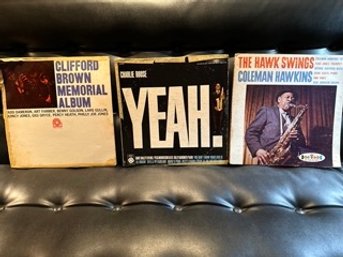 Records - Clifford Brown, Charlie Rouse, Coleman Hawkins (3)