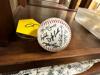 1986 Mets Baseball Signed