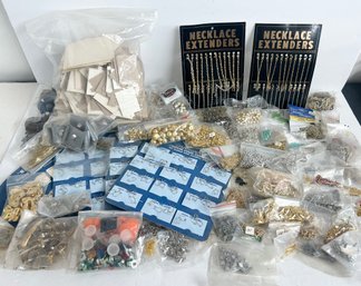 Huge Lot Of Jewelry Making Supplies