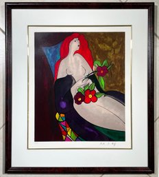 A Vintage Giclee Print By Linda Le Kinff, Pencil Signed And Numbered