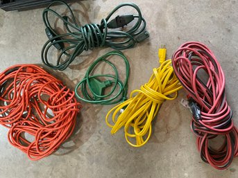 Lot Of 5 Heavy Duty Power Cords