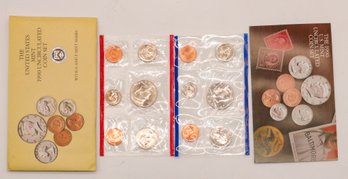 1990 United States Mint Uncirculated Coin Set With D & P Mint Marks