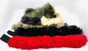 6 Faux Fur Neck Warmers, Headwarmers & Hats