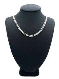 Vingage Italian Sterling Silver Chain Linked Necklace