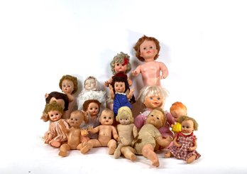Group Of Vintage Baby Dolls