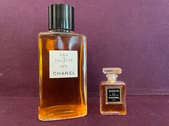 Pair Of Chanel Perfumes.