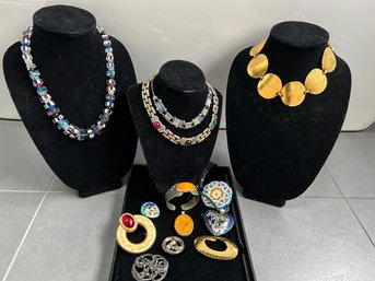 Vintage Jewelry  Incl. Monet, Kenneth Lane, And More