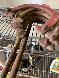 Vintage Horseshoes! Solid Metal