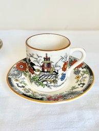 Set Of 7 - Tea Cups/Sandlandware - Staffordshire England