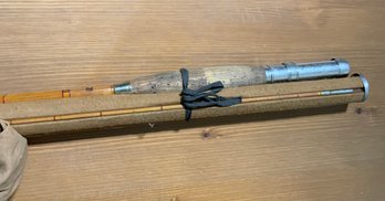 Vintage Union Hardware Fly Fishing Rod ~ 4 Pieces ~