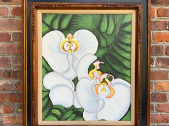 Georgia O'Keeffe Style Painting