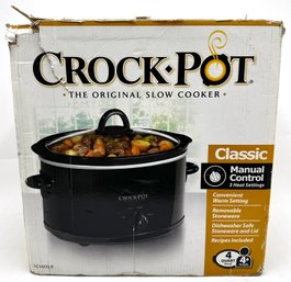 New In Box Crock Pot The Original Slow Cooker 4 Quart Oval, Never Used