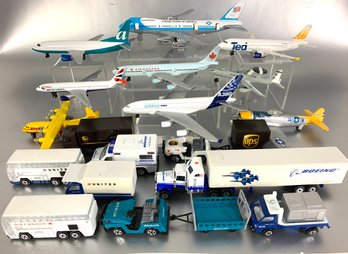 Die Cast Mixed Vehicles & Jets Group