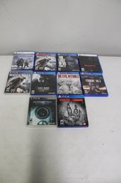 Lot Of 10 Ps3-ps4-ps5 Games