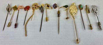 Lot Of Vintage Hat Pins (13)