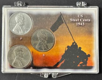 U.S. Steel Cents 1943, 1943-D, 1943-S