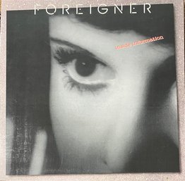 FOREIGNER- INSIDE INFORMATION - 1987 Vinyl 7 81808-1 - VERY GOOD CONDITION - W/ Sleeve