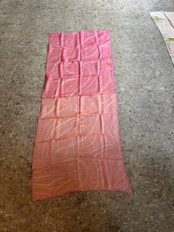 Stunning Salvatore Ferragamo Pink Swirl Scarf