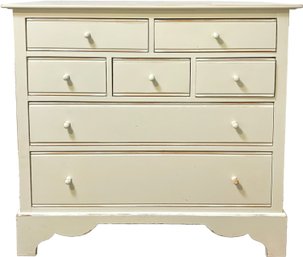 A Painted Pine Chest Of Drawers By Pottery Barn