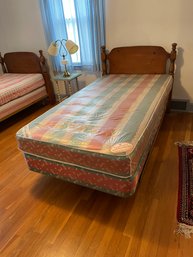 Vintage Maple Headboard  Single Bed. (one Out Of A Pair)